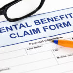A dental insurance benefits form